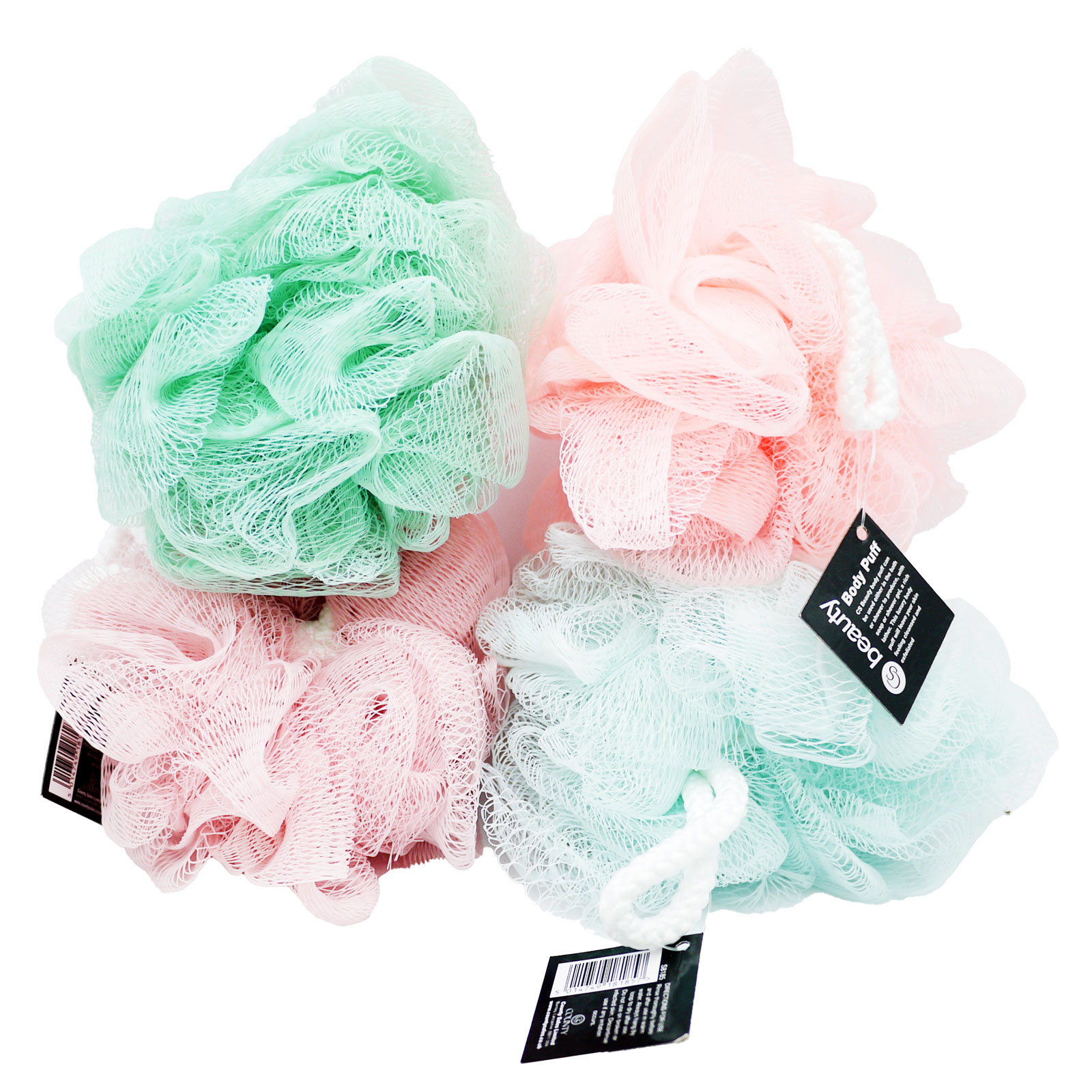 Cs Beauty Puff Body Mixed Colours