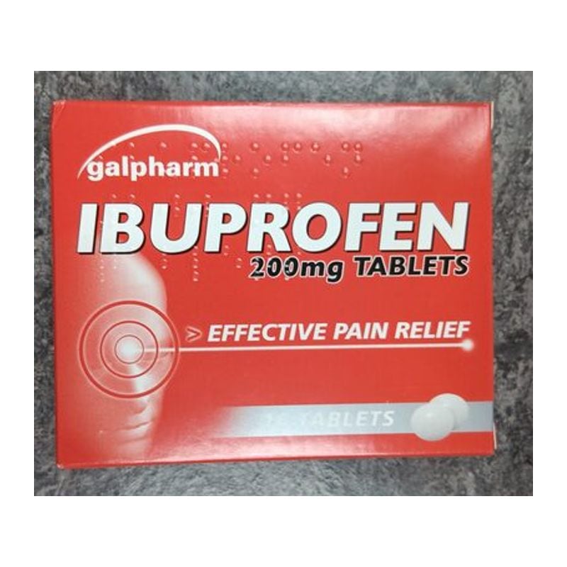 Galpharm Ibuprofen 200mg Tablets 16s
