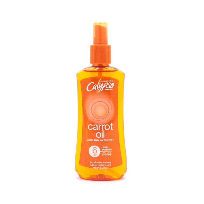 Calypso Carrot Oil Spf6 With Tan Extender