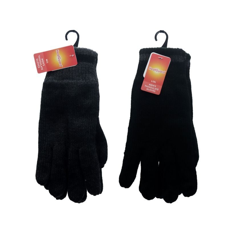 Gloves Mens Thinsulate Knitted