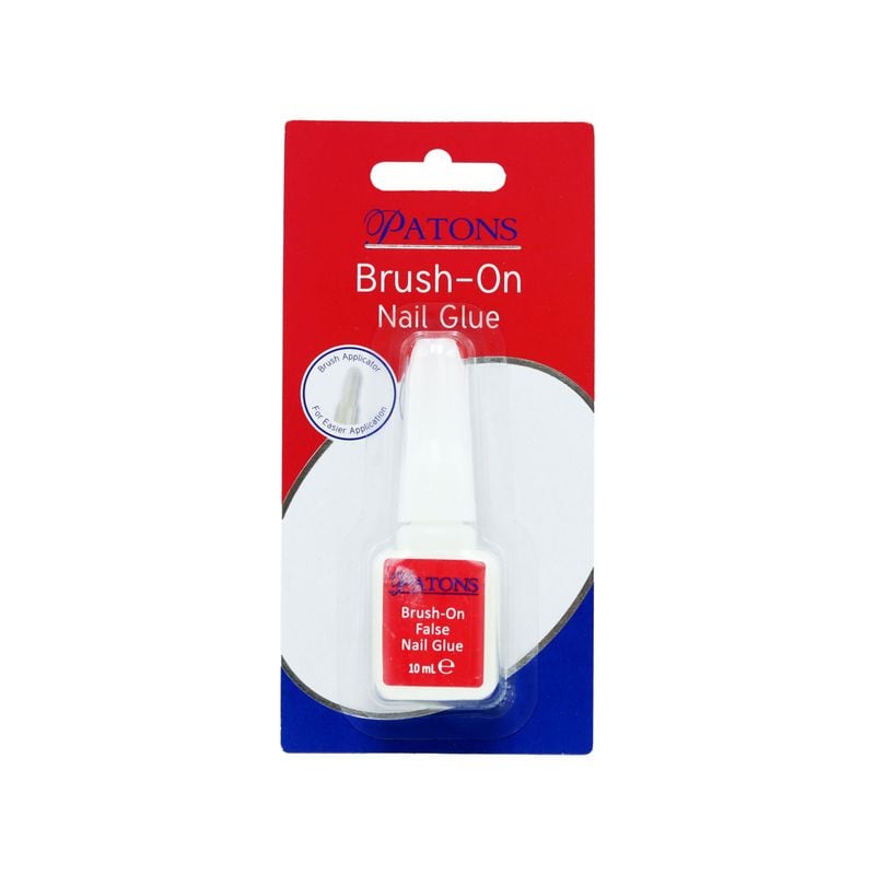 Patons Clear Glue Brush On Nail