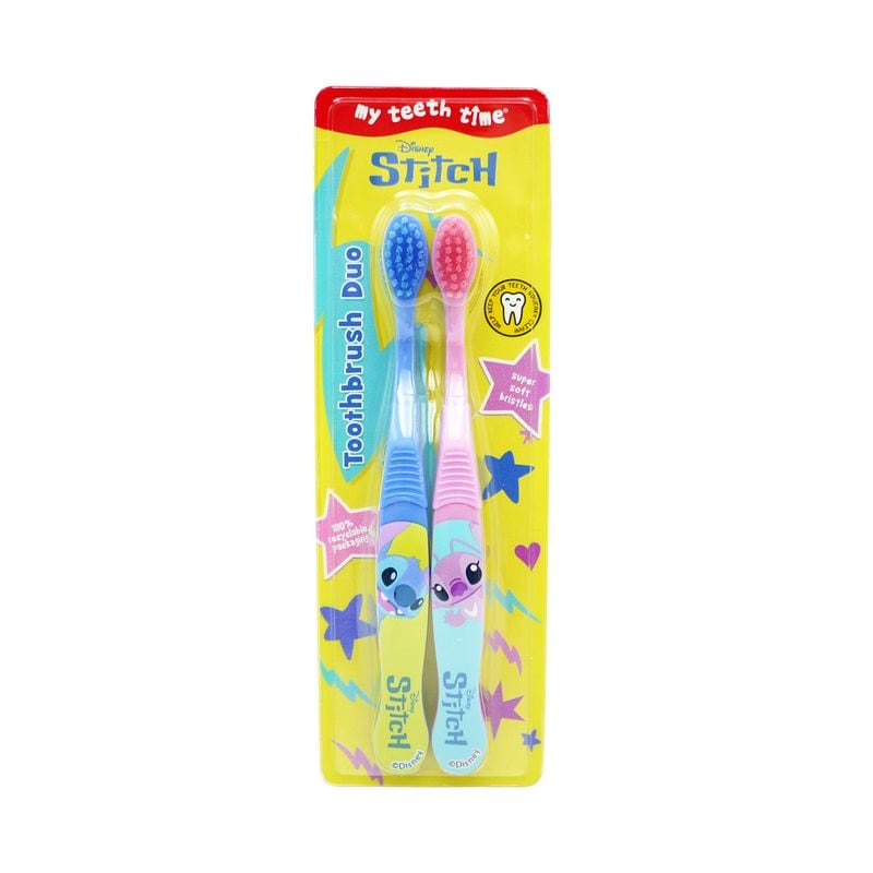 Disney Stitch Toothbrush Duo