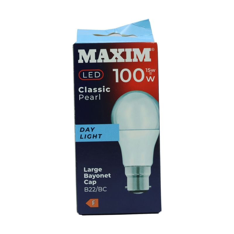 Maxim Bulb Led Gls B22 Day Light 15W