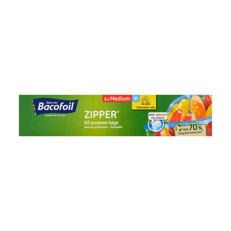 Bacofoil Zipper Bags Medium