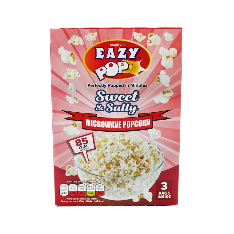 Eazypop Microwave Popcorn Sweet & Salty