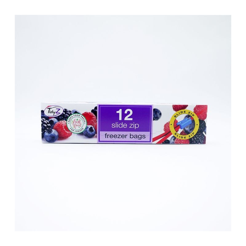 Tidyz Freezer Bags Slide Zip