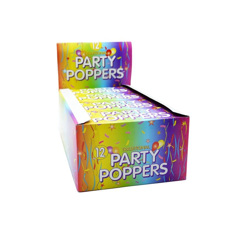 Party Poppers Boxed