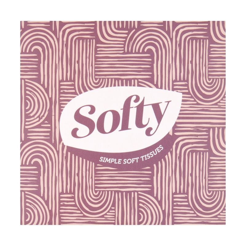 SOFTY TISSUES COSMETIC CUBE 2PLY