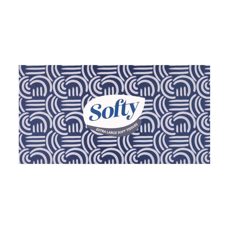 SOFTY - EXTRA LARGE FACIAL TISSUES 2ply FSC®