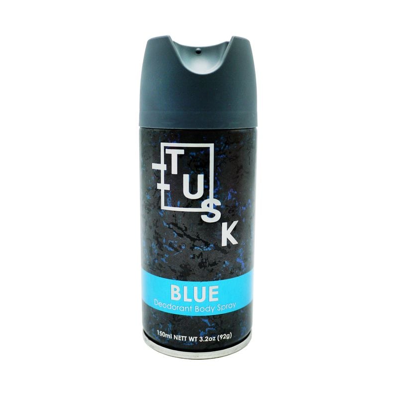 Tusk Mens Body Spray Blue 6x 150ml