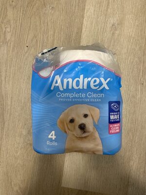 Andrex Toilet Roll Complete Clean 2ply 190 Sheet