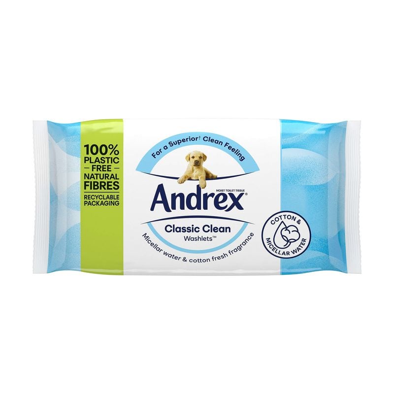 Andrex Classic Clean Washlets