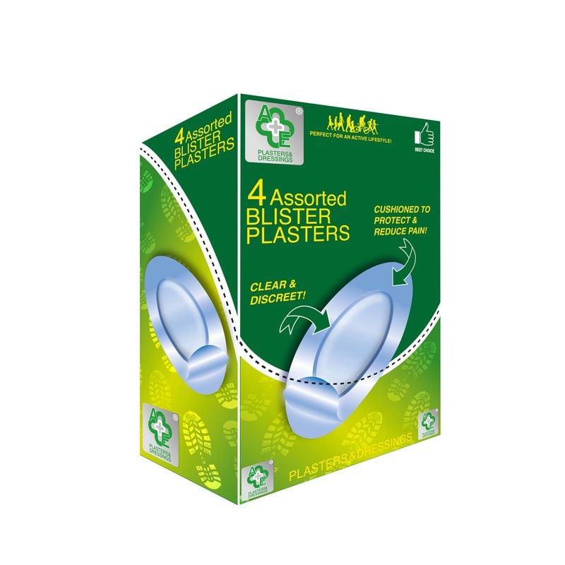 A&E Assorted Blister Plasters 4x