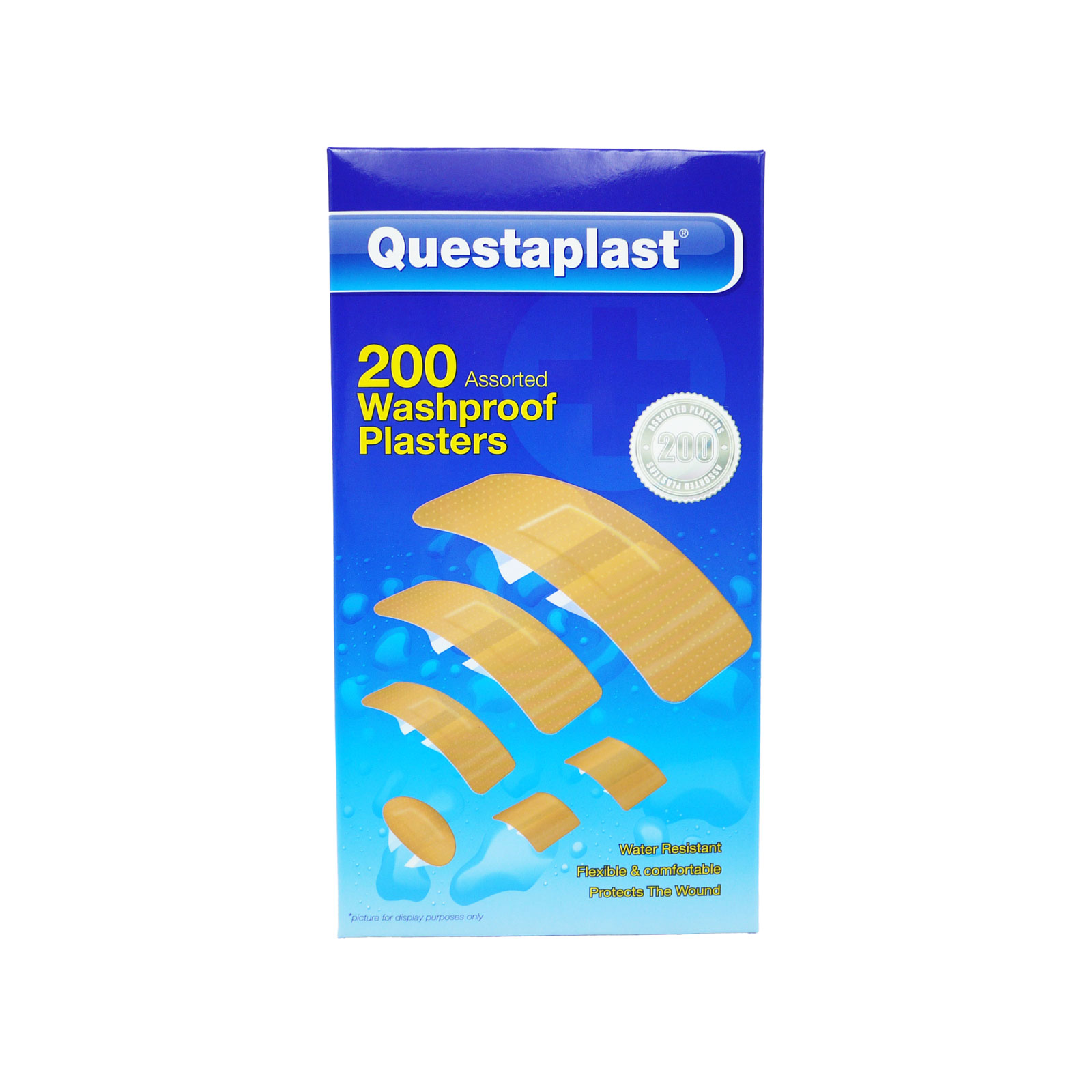 QUESTAPLAST PLASTER WASHPROOF ASSORTED 12/28