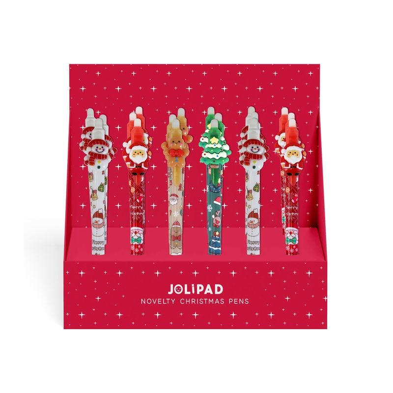 XMAS PENS ERASABLE JOLIPAD IN DISPLAY(R)