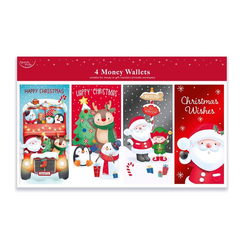 Xmas Money Wallet Cute