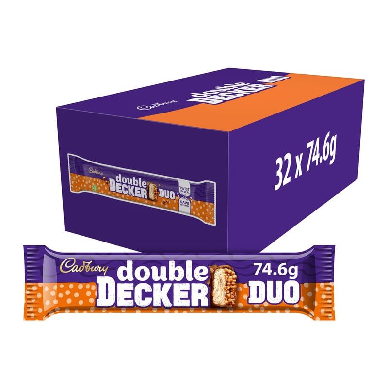 Cadbury Double Decker Duo Chocolate Bar