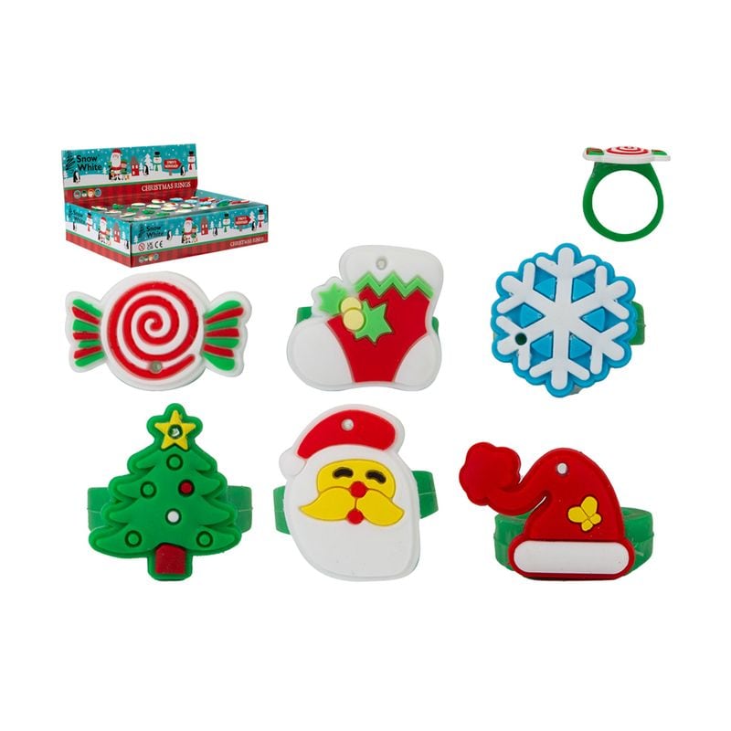 Xmas Rings In Display