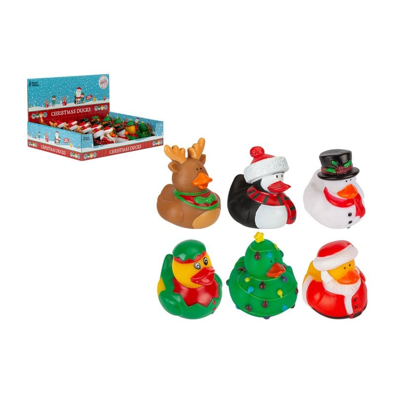 Xmas Ducks Assorted In Display