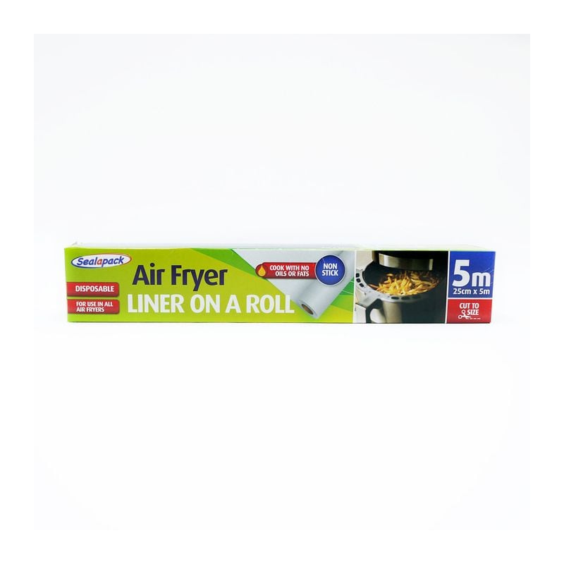 Sealapack Disposable Air Fryer Liner Roll 5m x 25cm