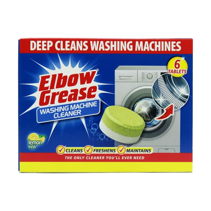 Elbow Grease Washing Machine Clean Tablets 6pk