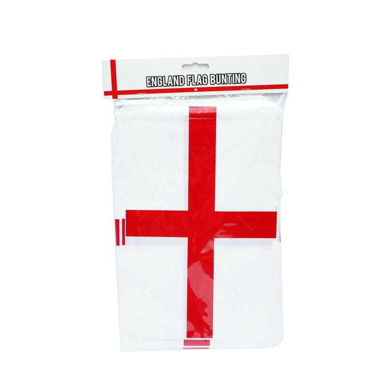England Flag Bunting 6m