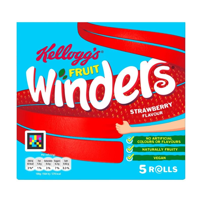 Kelloggs Fruit Winders Strawberry