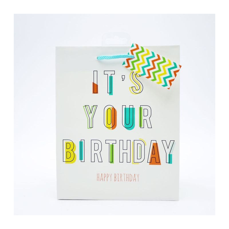 Tesco Gift Bag Medium Its Your Birthday