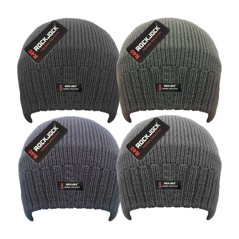 Hat Mens Beanie Thermal Assorted