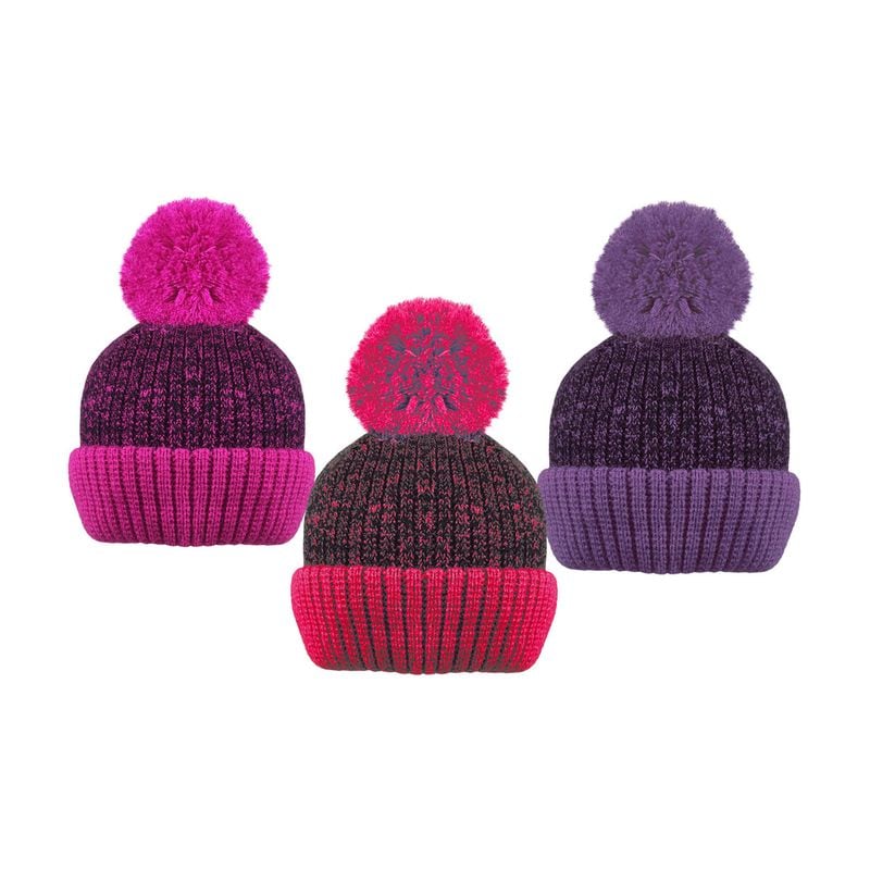 Hat Girls Pom Pom Rockjock Assorted Colours