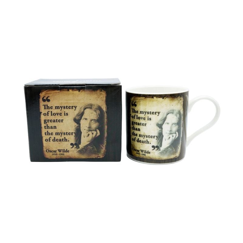 Oscar Wilde Mug Mystery Of Love Boxed