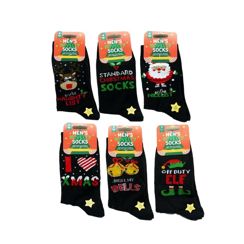 Xmas Socks Mens Novelty