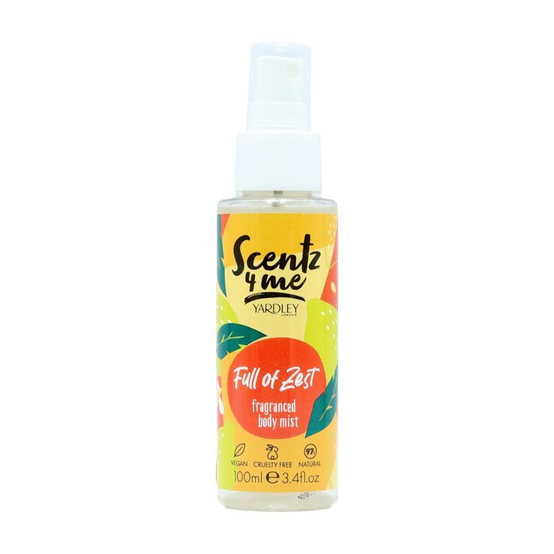 Yardley Body Mist Full Of Zest