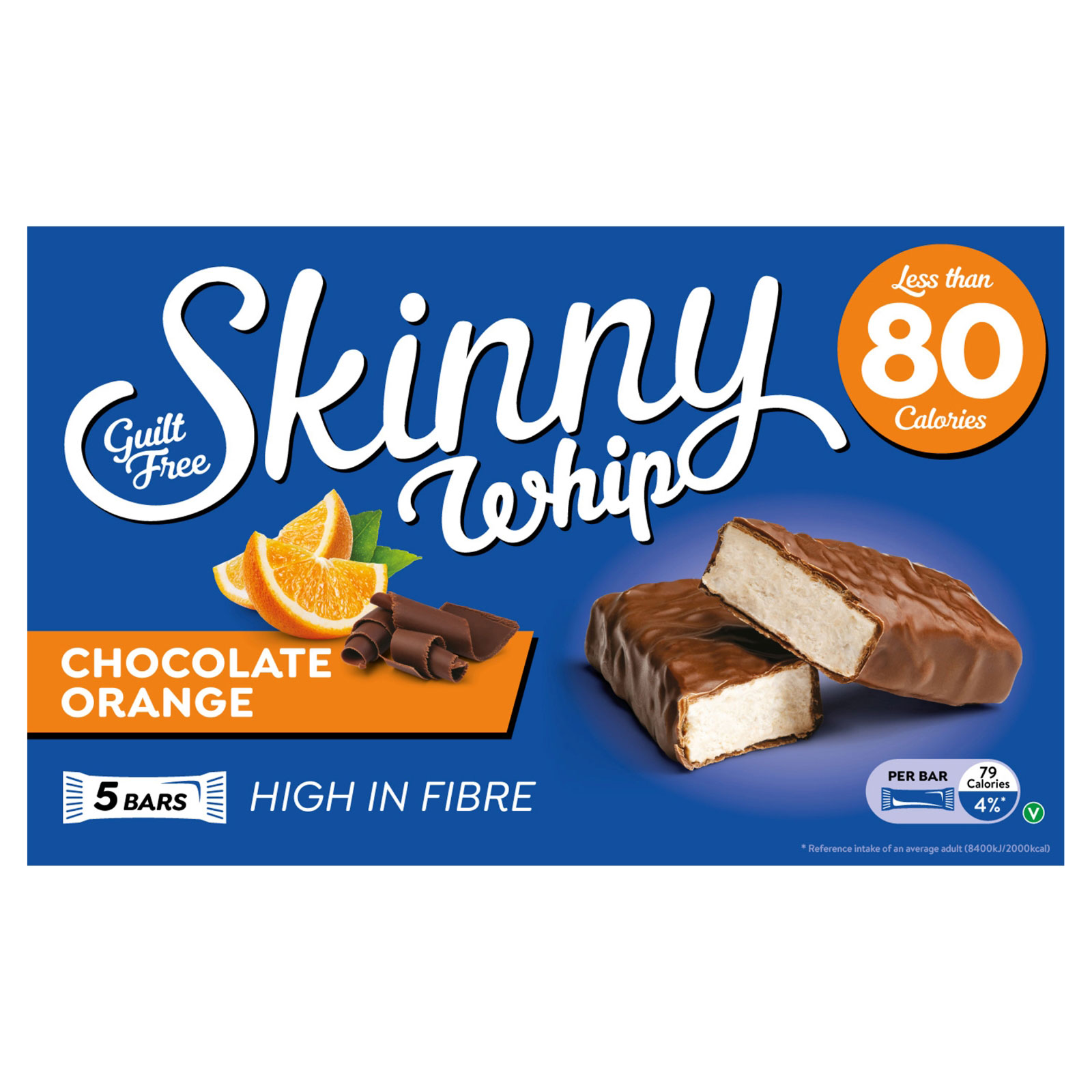 Skinny Whip Orange 5pk