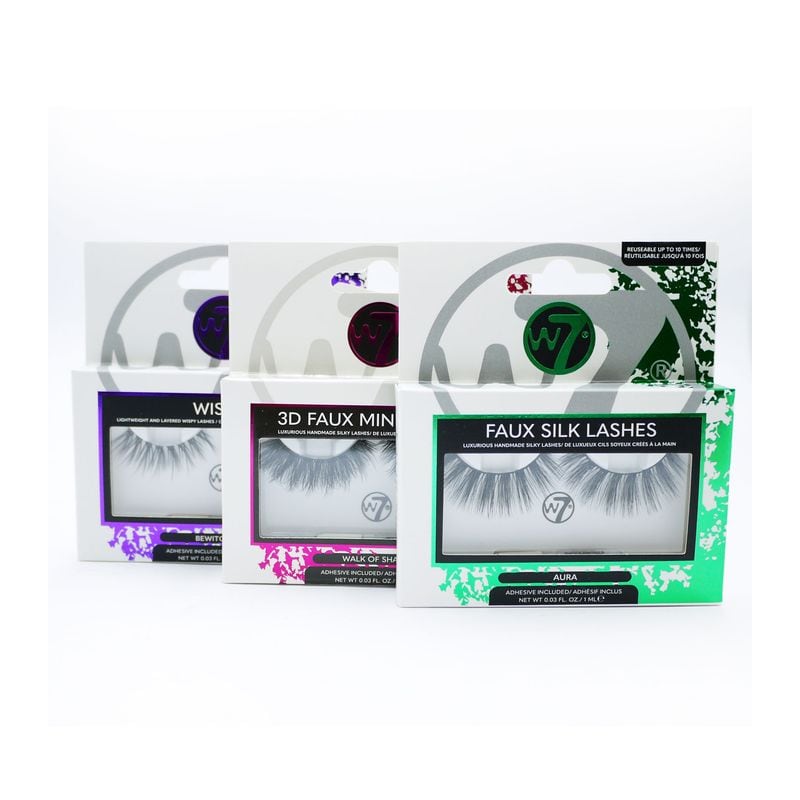 W7 3D MINK/SILK/WISPY ASSORTED LASHES