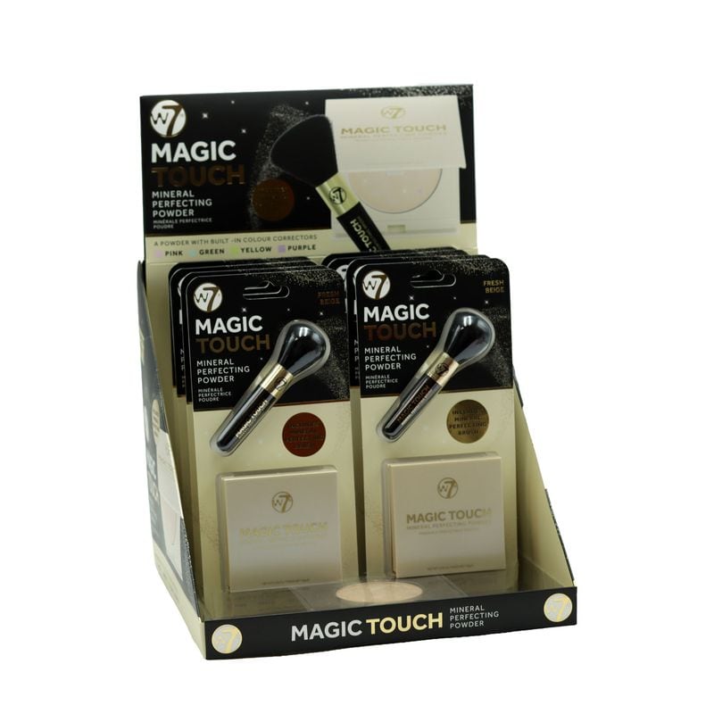 W7 MAGIC TOUCH - MINERAL FACE POWDER & FACE BRUSH