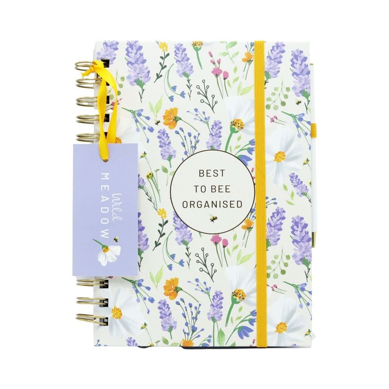 Floral Spiral Organiser Pen