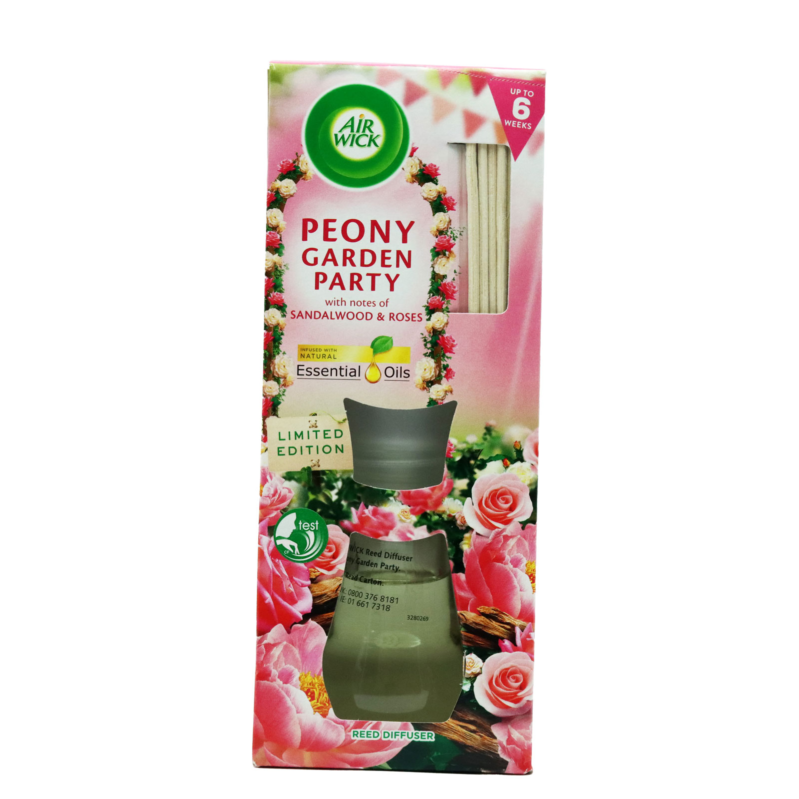 Airwick Reed Diffuser Peony Garden Party