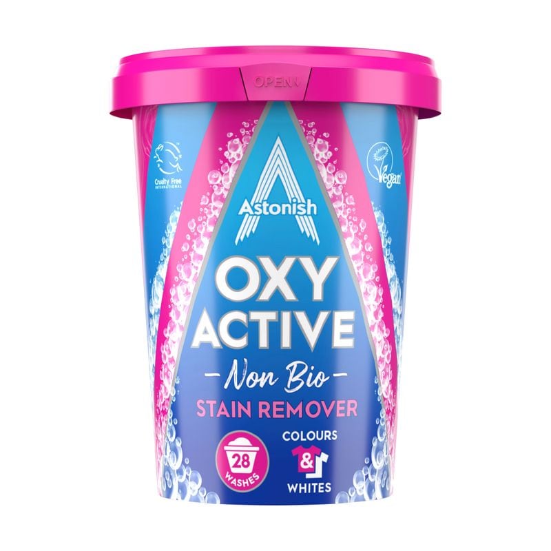 Astonish Oxy Fabric Stain Remover Non Bio