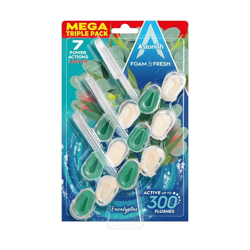 Astonish Rim Blocks Triple Pack Eucalyptus