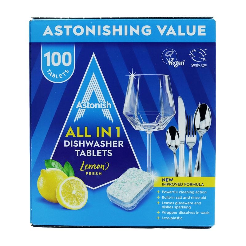 Astonish All In 1 Dishwasher Tablets