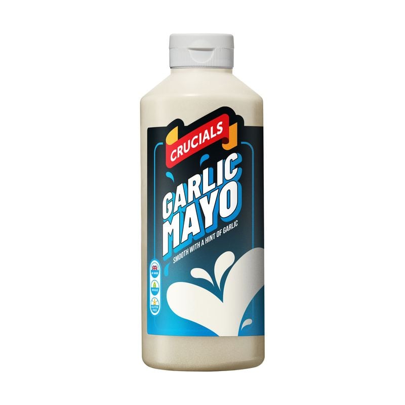 Crucials Sauce Squeezy Garlic & Mayo