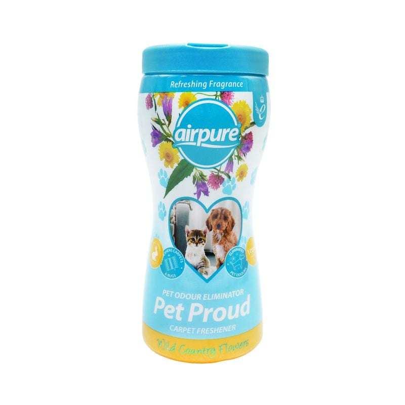 Airpure Pet Proud Carpet Freshener Country Flowers