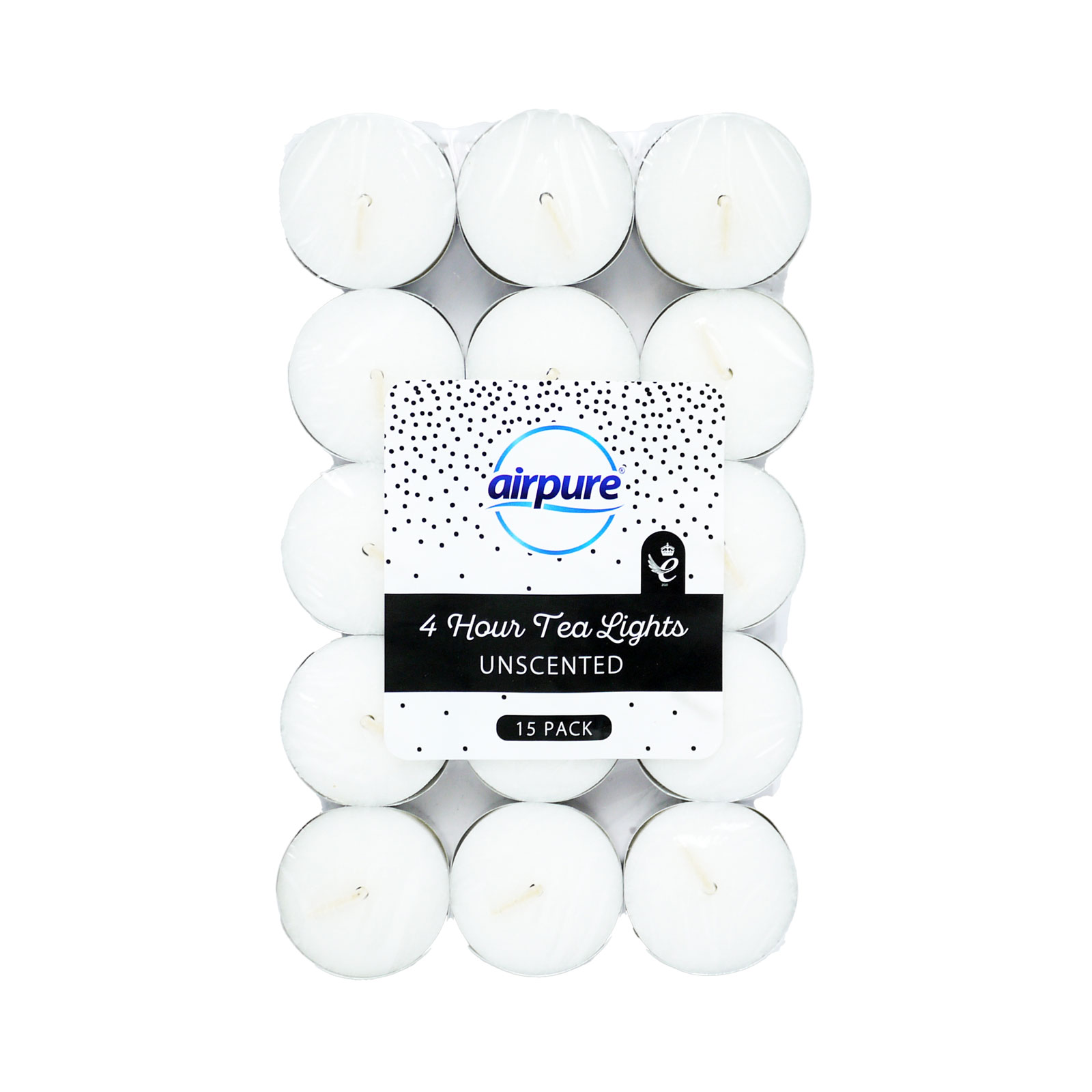 Airpure Tealights Unscented 4 Hour