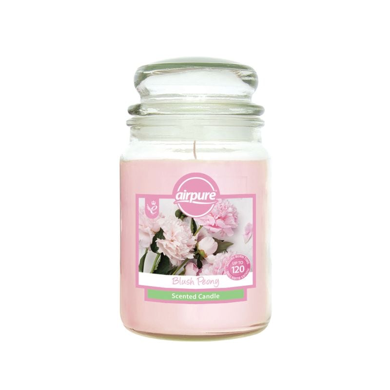 Airpure Candle Jar Blush Peony 18oz
