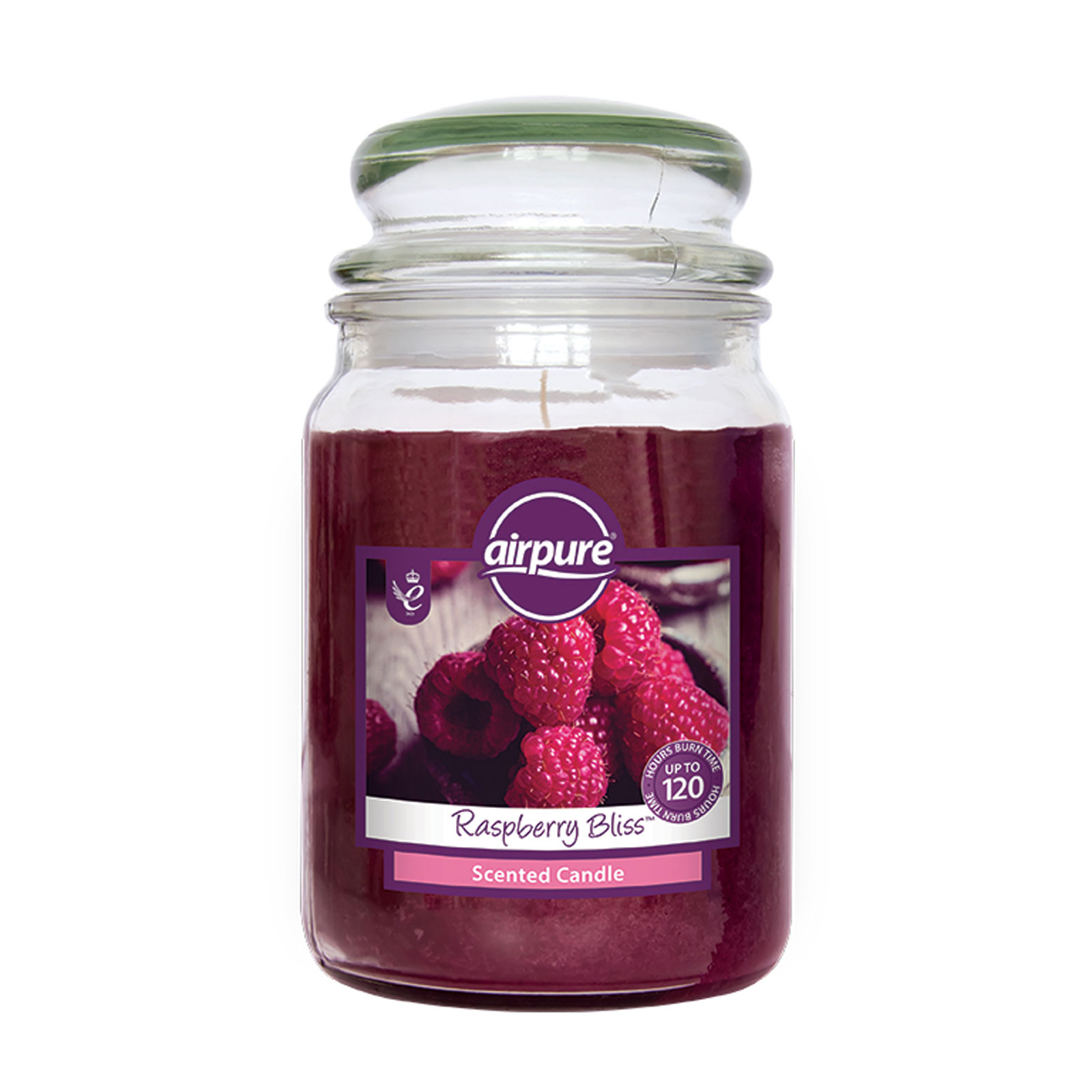 Airpure Candle Jar Raspberry Bliss 18oz