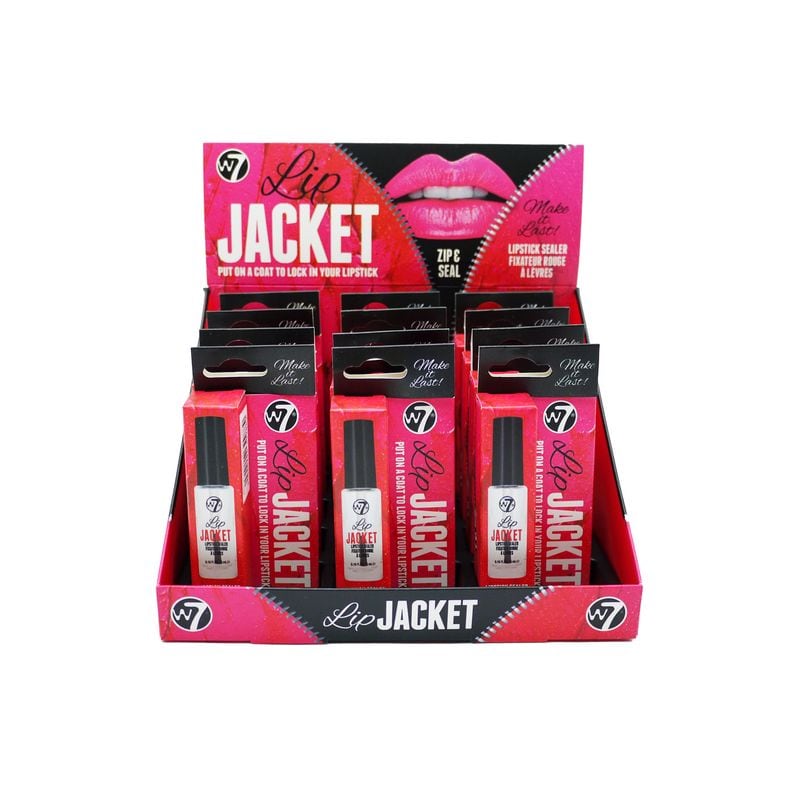 W7 LIP JACKET LIPSTICK SEALER BOX