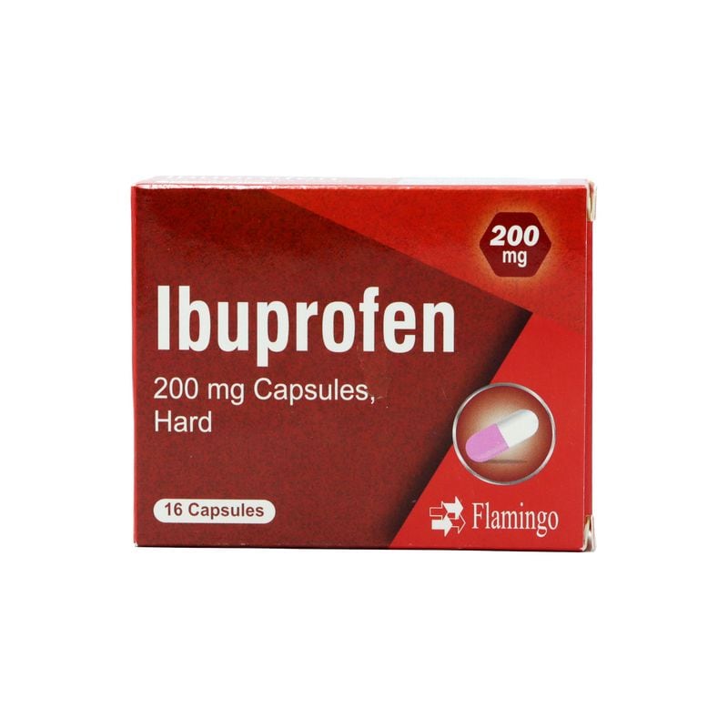 Flamingo Ibuprofen Capsules 200mg 16x