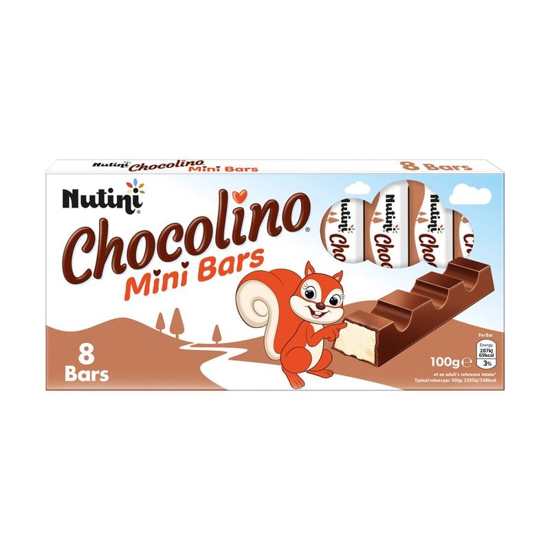 Nutini Choco Mini Bars 8pk