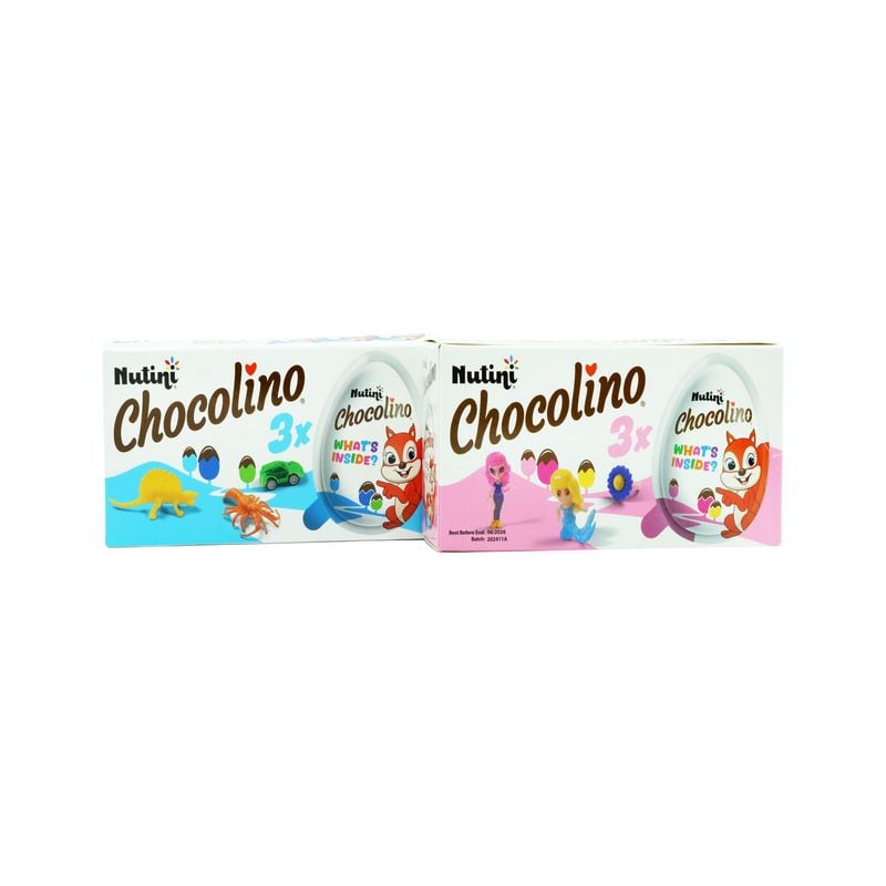 Nutini Chocolino Wow Egg 3pk